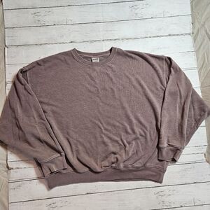 Victoria's‎ Secret PINK Crewneck Brown Size Large